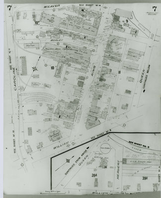 Fire Insurance Map 1908 - 1913, Map 7