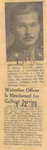 World War II Articles-"Waterloo Officer Is Mentioned for Gallant Service"