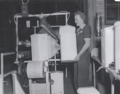 Sunshine Waterloo Company Limited, Garbage Can Assembly Line