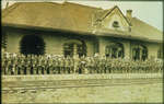 Soldiers at Train Station, Waterloo, Ontario