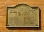 World War I commemorative plaque, Waterloo, Ontario