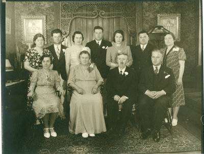 Mayor Louis F. Dietrich and Family