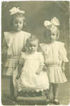 Mary, Estelle and Margaret Boppre (Beaupre) Portrait