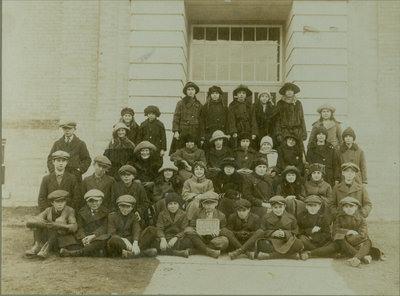 St. Louis Catholic School class, Waterloo, Ontario