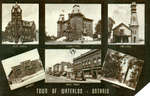 Town of Waterloo postcard