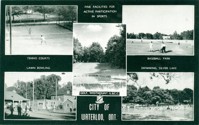 Sports Facilities of Waterloo postcard