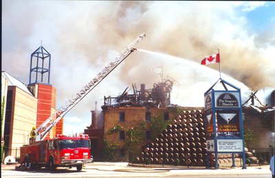 Joseph E. Seagram & Sons Distillery 1993 Fire