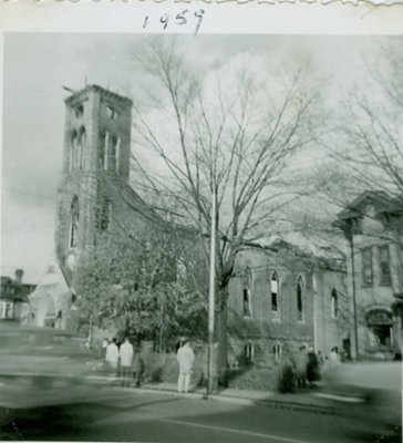 St. John's Lutheran Church after Fire