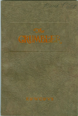 KCI Grumbler Year book, December 1927