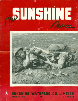 Sunshine Waterloo Company Sunshine News newsletter, March 1943