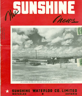 Sunshine Waterloo Company Sunshine News newsletter, January/February 1944