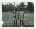 Waterloo Tennis Club 1973 Junior Champions: Laurie and Jane Heintzman