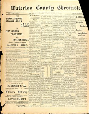 Waterloo County Chronicle, 8 Jun 1893