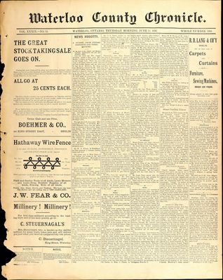 Waterloo County Chronicle, 15 Jun 1893