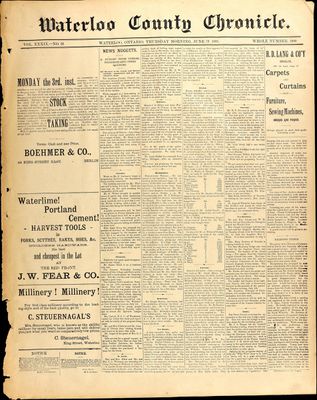 Waterloo County Chronicle, 29 Jun 1893