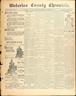 Waterloo County Chronicle, 7 Sep 1893