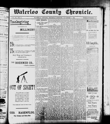 Waterloo County Chronicle (186303), 15 Nov 1894