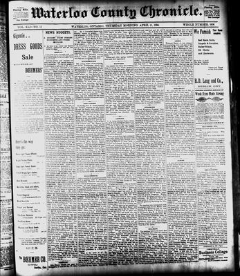 Waterloo County Chronicle (186303), 11 Apr 1895