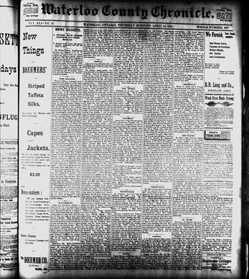 Waterloo County Chronicle (186303), 18 Apr 1895