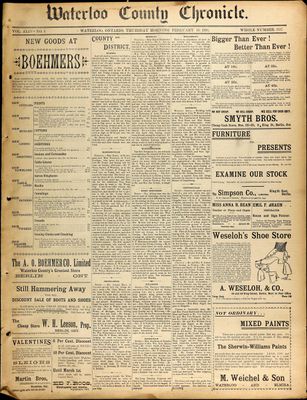 Waterloo County Chronicle (186303), 10 Feb 1898