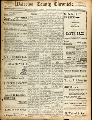 Waterloo County Chronicle (186303), 14 Apr 1898