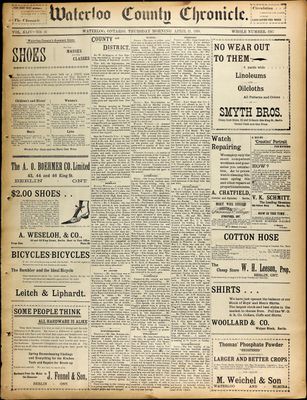 Waterloo County Chronicle (186303), 21 Apr 1898