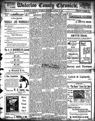 Waterloo County Chronicle (186303), 26 Jan 1899