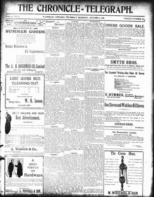 Waterloo County Chronicle (186303), 17 Aug 1899