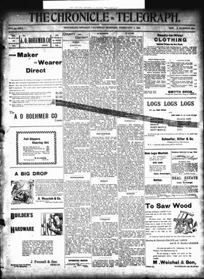 Waterloo County Chronicle (186303), 1 Feb 1900