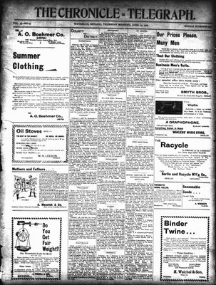 Waterloo County Chronicle (186303), 14 Jun 1900