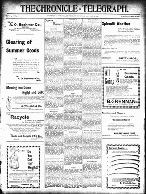 Waterloo County Chronicle (186303), 9 Aug 1900