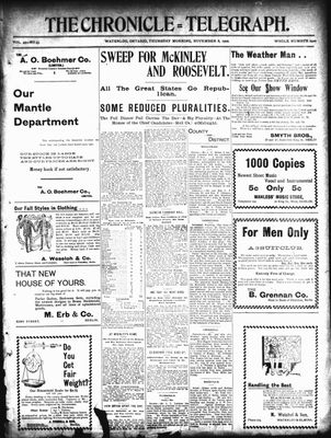 Waterloo County Chronicle (186303), 8 Nov 1900