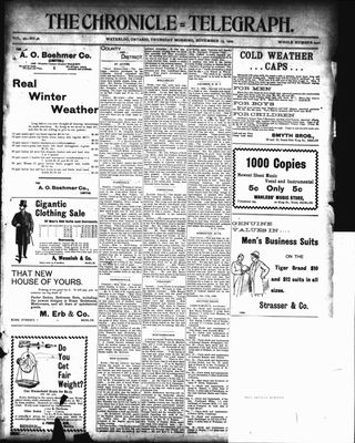 Waterloo County Chronicle (186303), 15 Nov 1900