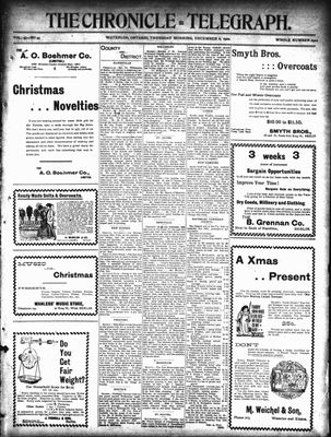 Waterloo County Chronicle (186303), 6 Dec 1900