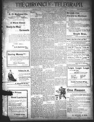 The Chronicle Telegraph (190101), 14 Nov 1901