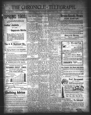 The Chronicle Telegraph (190101), 9 Apr 1903