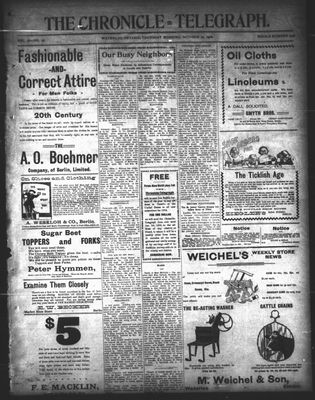 The Chronicle Telegraph (190101), 22 Oct 1903