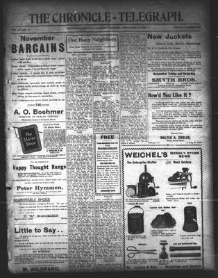 The Chronicle Telegraph (190101), 19 Nov 1903