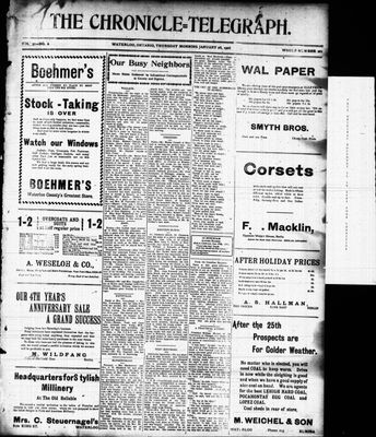 The Chronicle Telegraph (190101), 26 Jan 1905