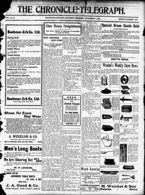 The Chronicle Telegraph (190101), 1 Nov 1906