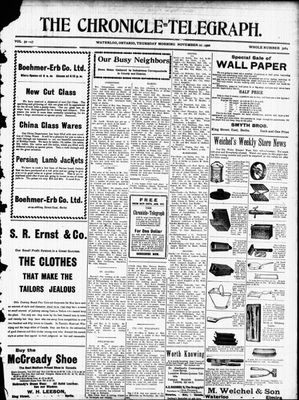 The Chronicle Telegraph (190101), 22 Nov 1906