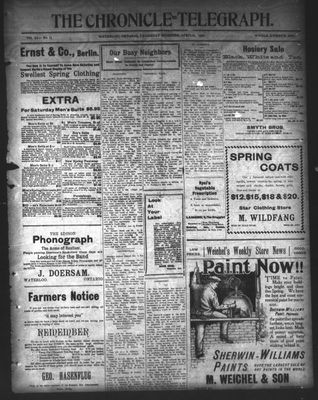 The Chronicle Telegraph (190101), 9 Apr 1908