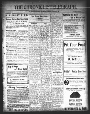 The Chronicle Telegraph (190101), 6 Aug 1908