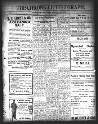 The Chronicle Telegraph (190101), 13 Aug 1908