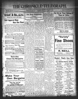 The Chronicle Telegraph (190101), 1 Oct 1908