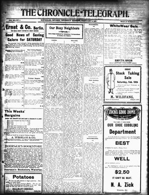 The Chronicle Telegraph (190101), 11 Feb 1909