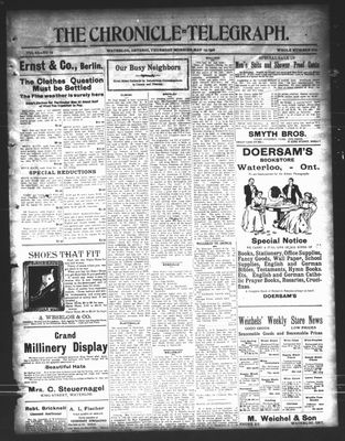 The Chronicle Telegraph (190101), 13 May 1909