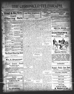 The Chronicle Telegraph (190101), 19 Aug 1909