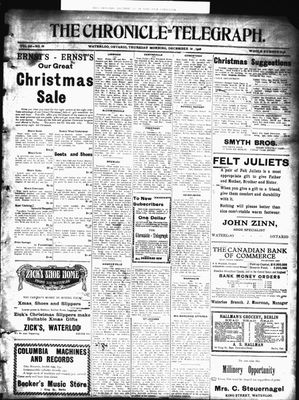 The Chronicle Telegraph (190101), 16 Dec 1909