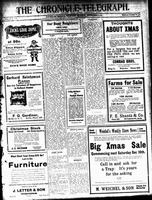 The Chronicle Telegraph (190101), 8 Dec 1910